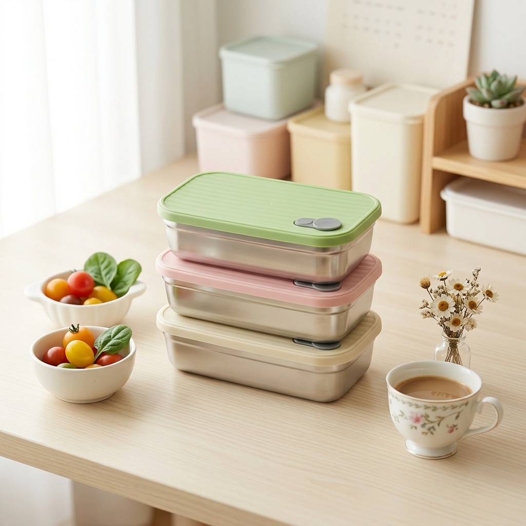 ステンレス製弁当箱、金属製ランチボックス、電子レンジ対応食品 - Meal Prep Recipes のレビューと価格