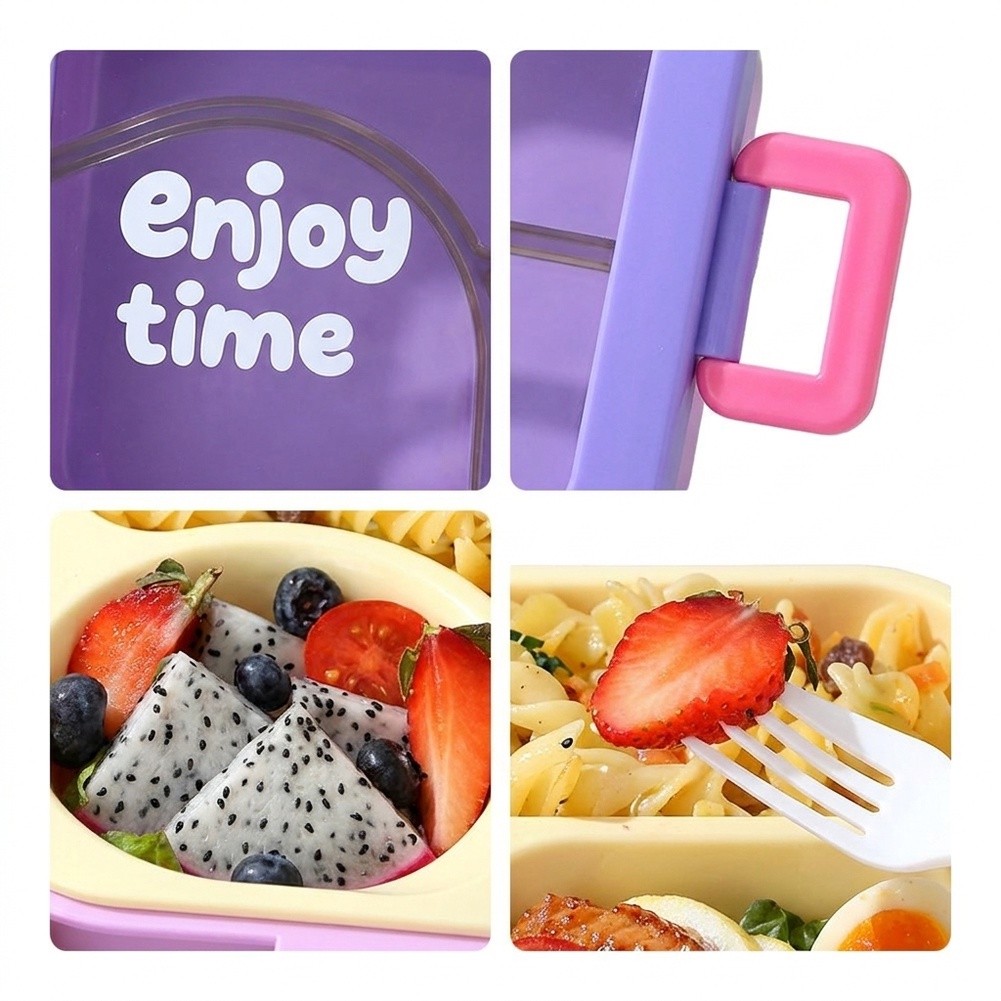 ステンレス製弁当箱/3区画漏れ防止ランチコンテナ、学校、仕事 - Meal Prep Recipes のレビューと価格