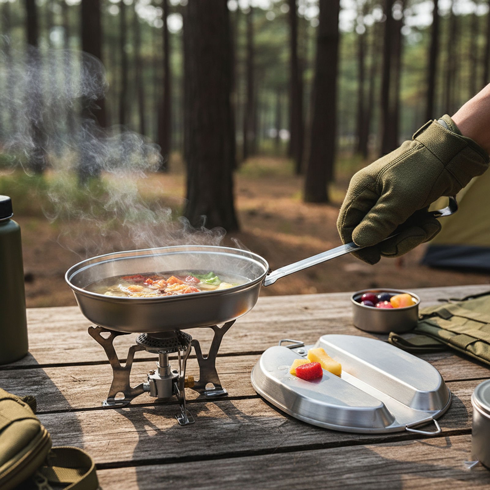 キャンプ用食事準備ランチボックス 304 ステンレス鋼コンパ - Meal Prep Easy のレビューと価格