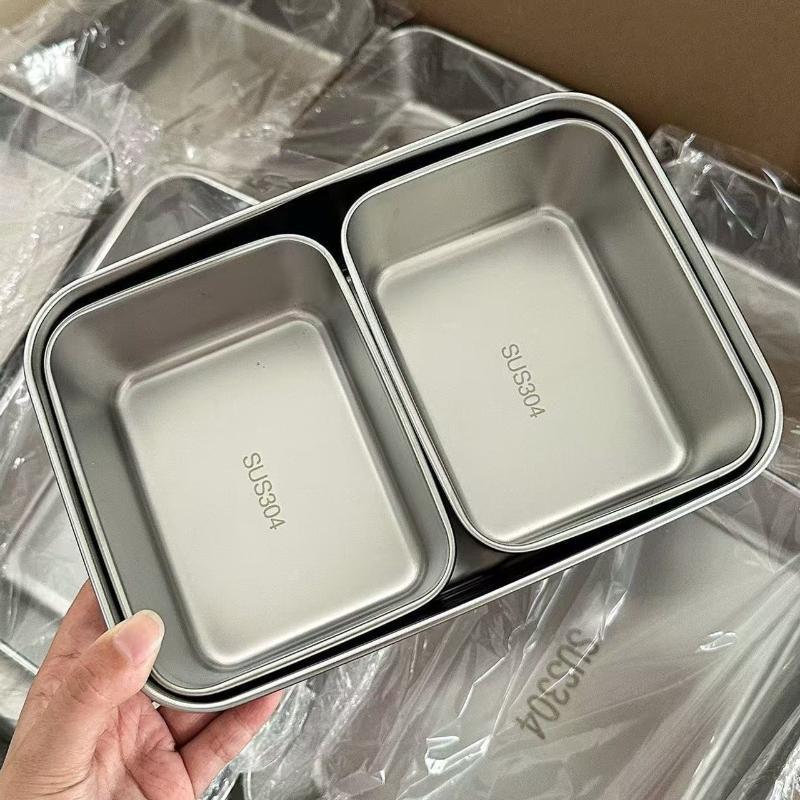 新製品 12/3個セット 304ステンレス製フードトレイ 食 - Meal Prep Easy のレビューと価格