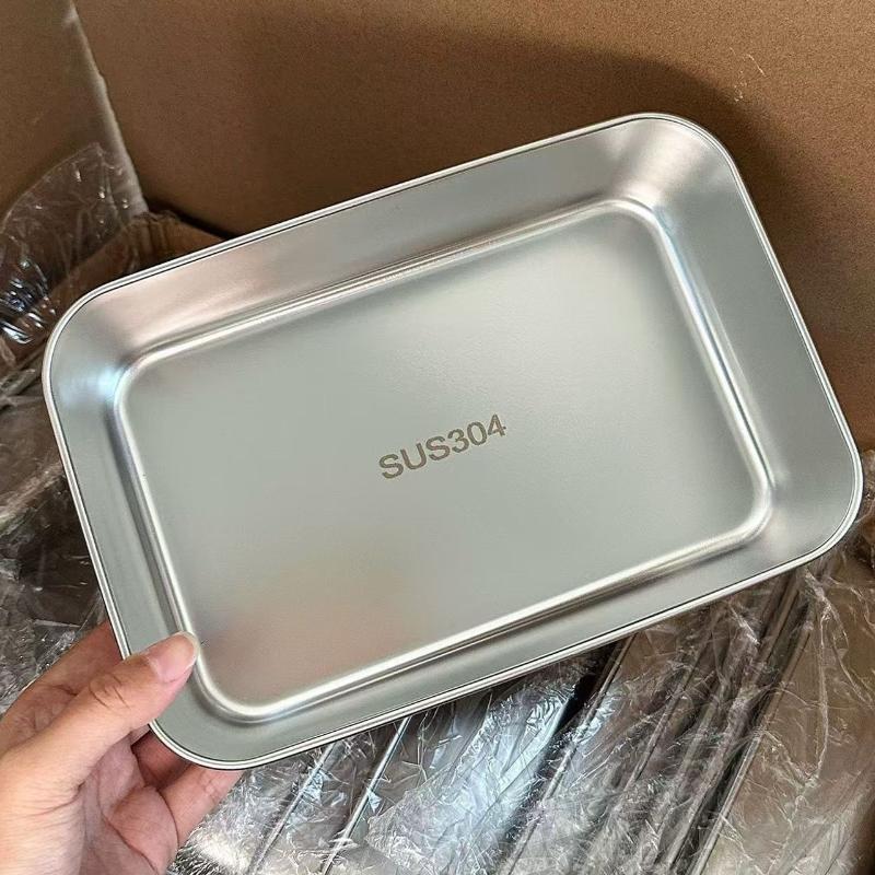 新製品 12/3個セット 304ステンレス製フードトレイ 食 - Meal Prep Easy のレビューと価格