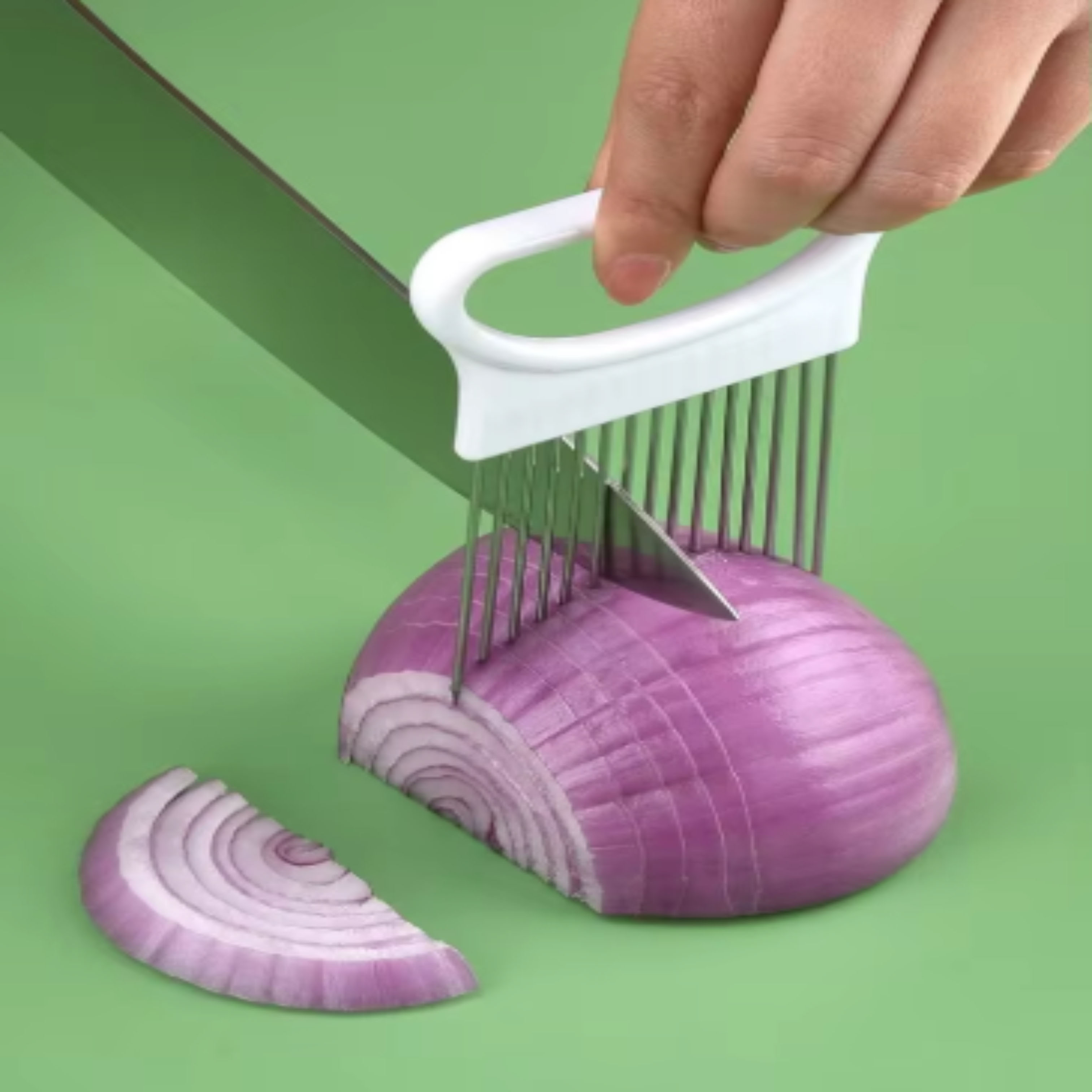 1個入りキッチンツール：野菜・果物ホルダー、肉たたき、玉ねぎ - Onion Holder Slicer のレビューと価格