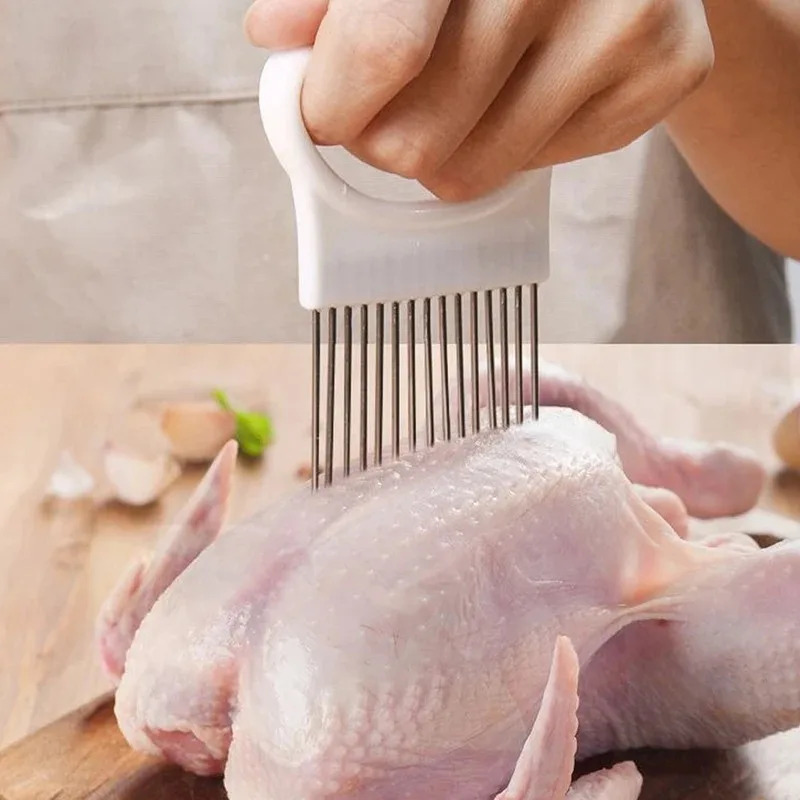 1/2/3/4 個この 1 個のカラフルなオニオンスライサー - Onion Holder Slicer のレビューと価格