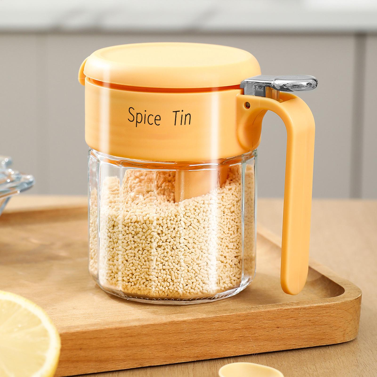 調味料ボックス 簡単アクセス 耐湿性ガラス調味料ジャー蓋 砂 - Meal Prep Easy のレビューと価格