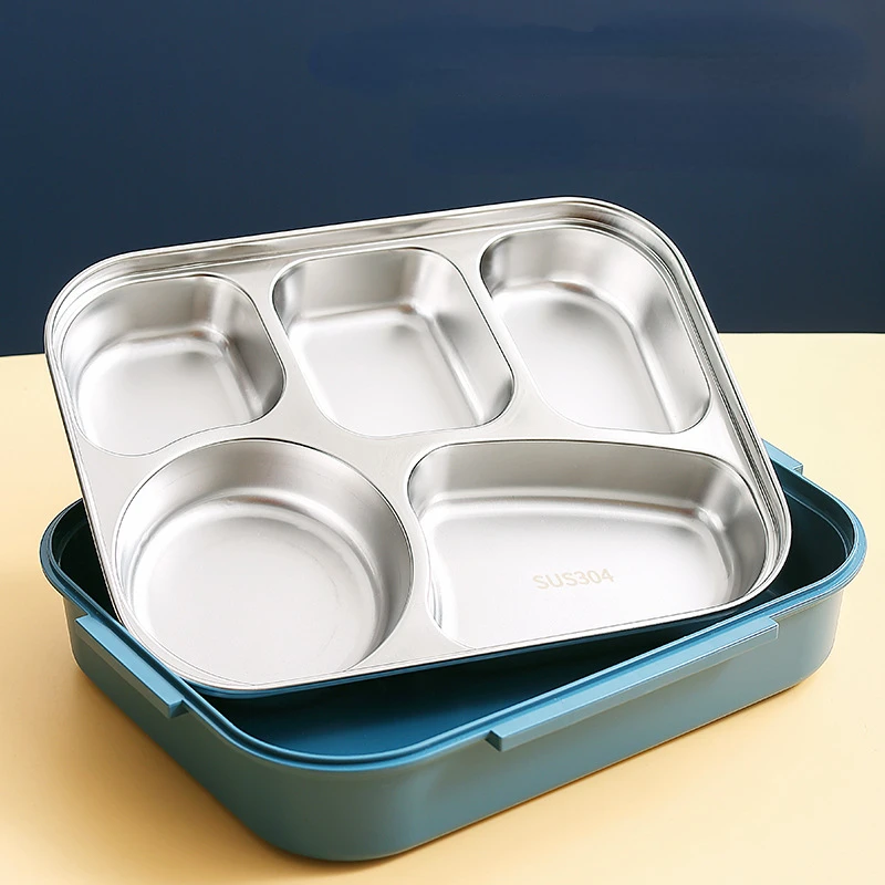 ランチが簡単に！ 内蔵仕切り付きステンレス製断熱ランチボック - Meal Prep Easy のレビューと価格
