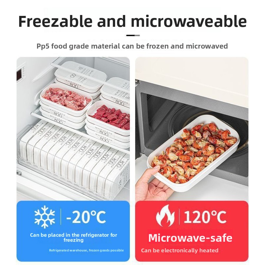 食品グレードの肉用冷凍容器、週間食事準備ボックス、気密冷蔵庫 - Meal Prep Weekly のレビューと価格