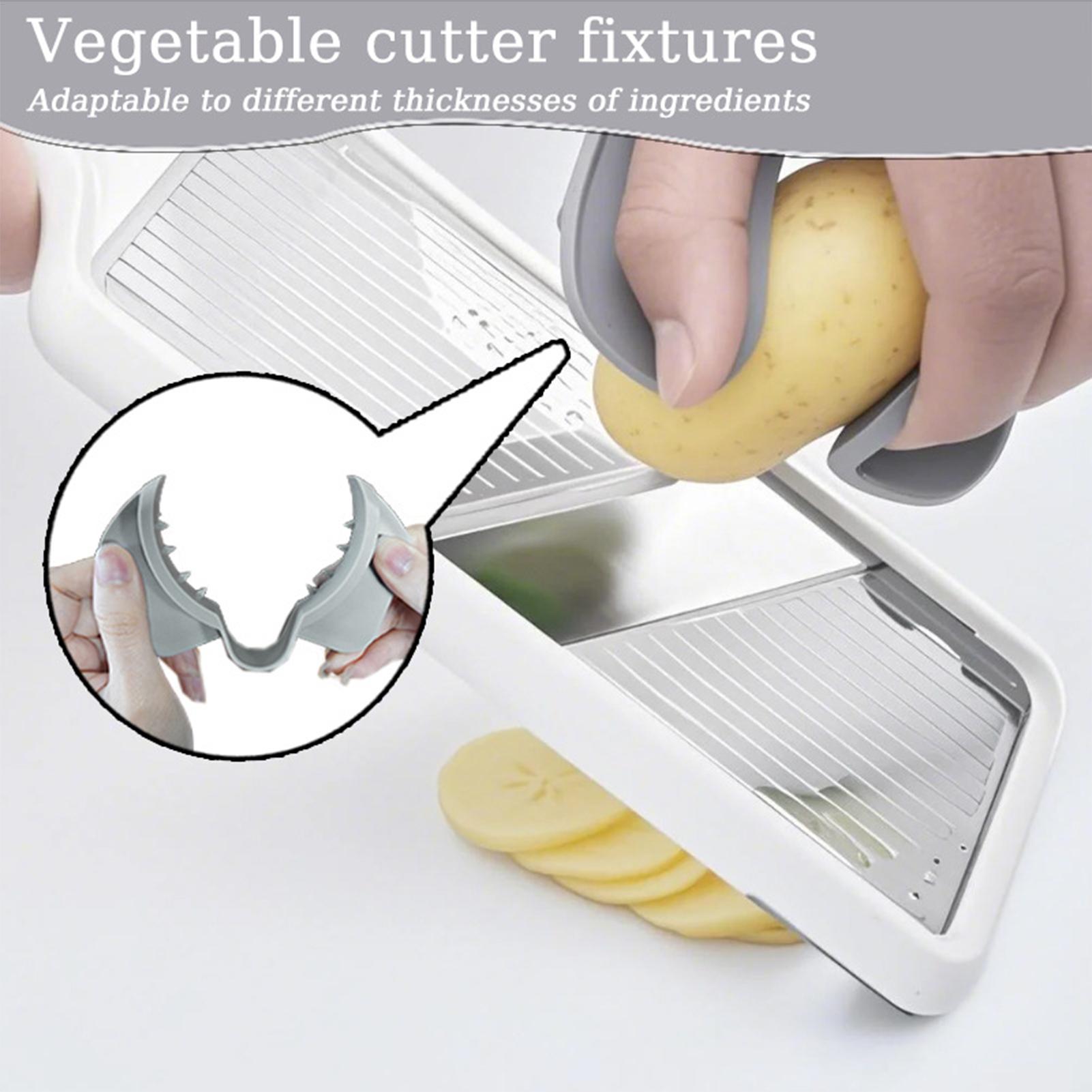 野菜フィンガーガード滑り止め野菜スライサー安全ハンドガードキ - Mandoline Slicer Guard のレビューと価格